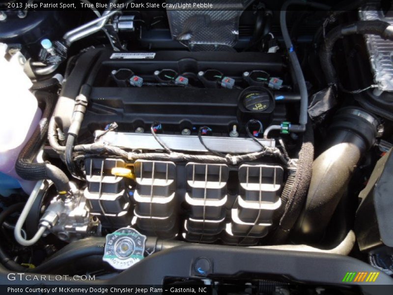 True Blue Pearl / Dark Slate Gray/Light Pebble 2013 Jeep Patriot Sport