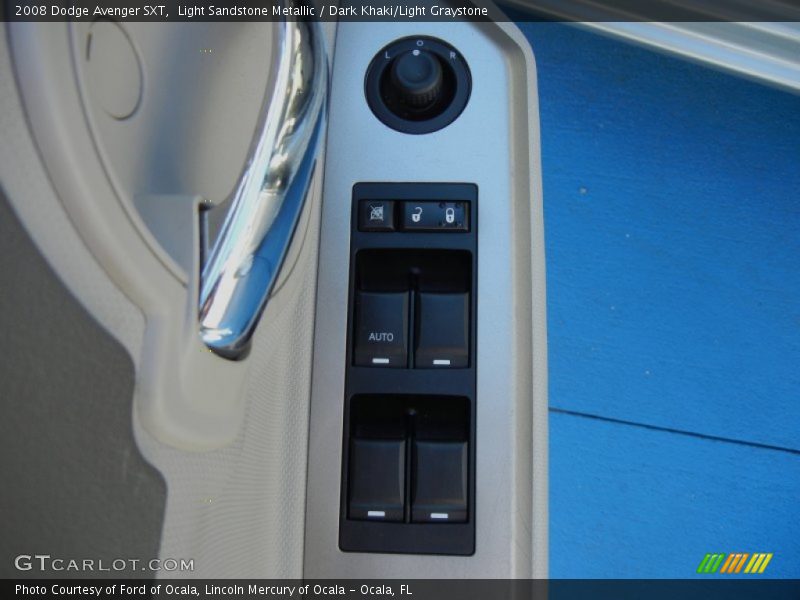 Light Sandstone Metallic / Dark Khaki/Light Graystone 2008 Dodge Avenger SXT