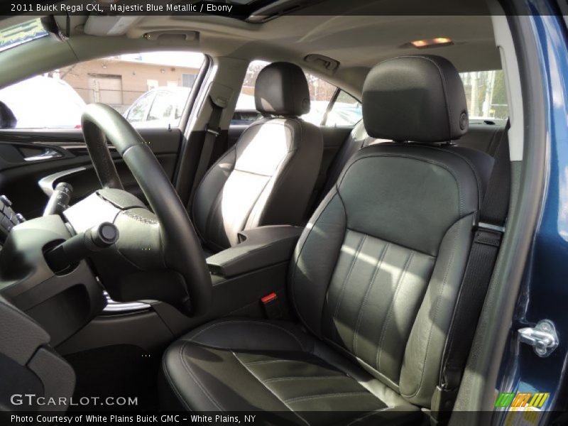 Majestic Blue Metallic / Ebony 2011 Buick Regal CXL