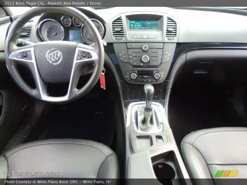 Majestic Blue Metallic / Ebony 2011 Buick Regal CXL