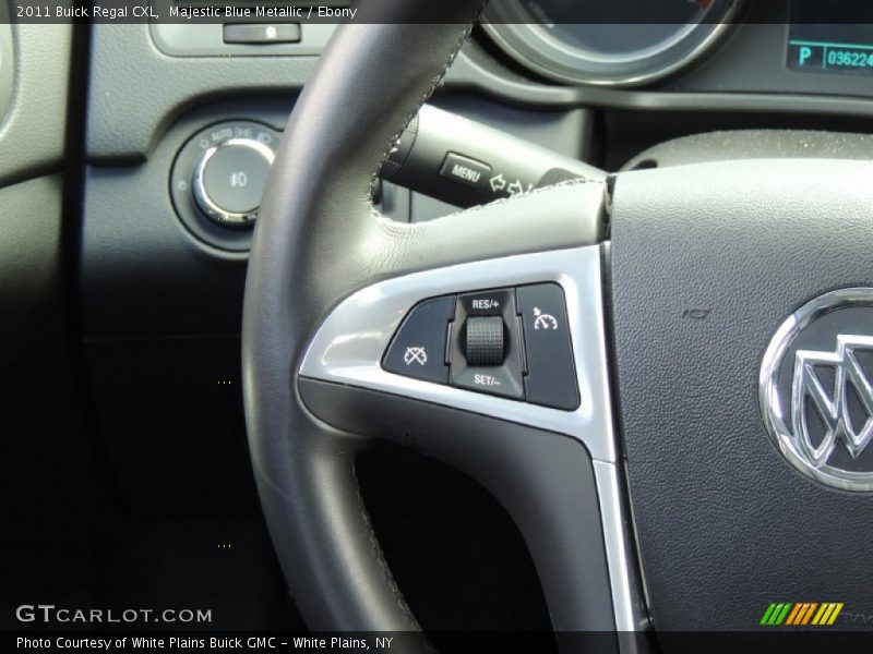 Majestic Blue Metallic / Ebony 2011 Buick Regal CXL