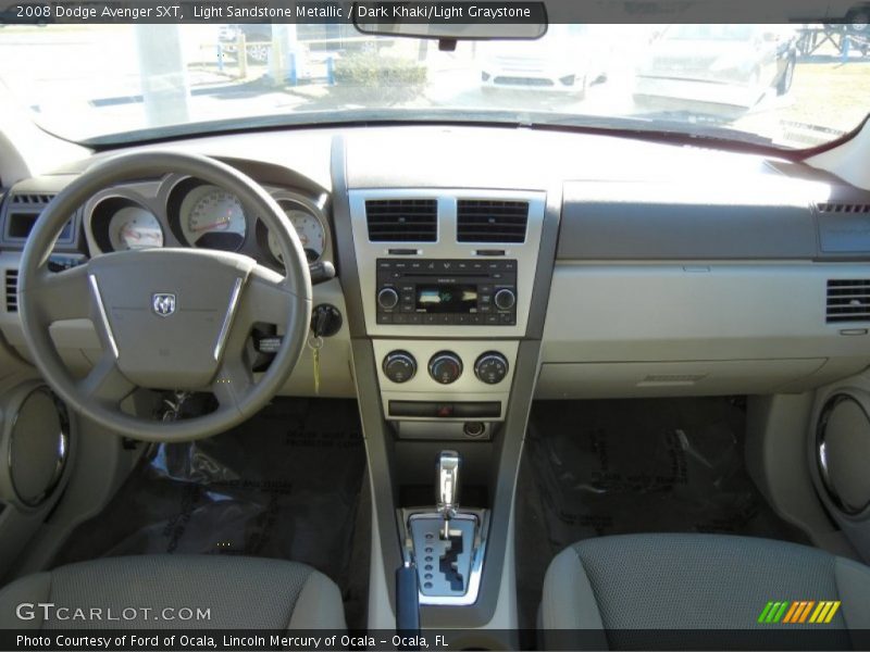 Dashboard of 2008 Avenger SXT