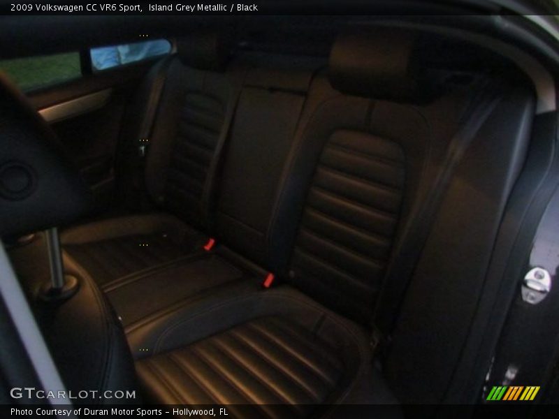 Island Grey Metallic / Black 2009 Volkswagen CC VR6 Sport