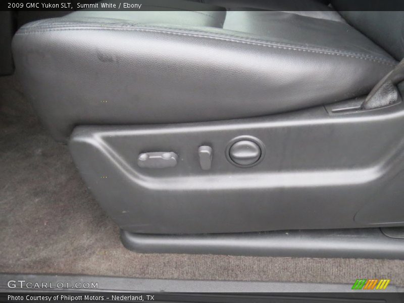 Summit White / Ebony 2009 GMC Yukon SLT