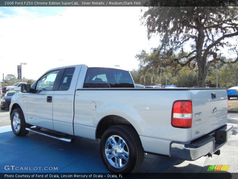 Silver Metallic / Medium/Dark Flint 2006 Ford F150 Chrome Edition SuperCab