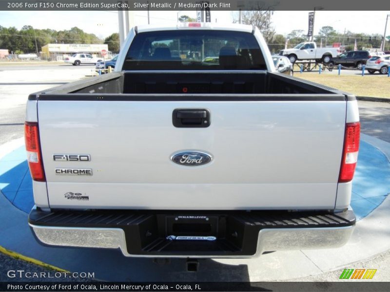 Silver Metallic / Medium/Dark Flint 2006 Ford F150 Chrome Edition SuperCab