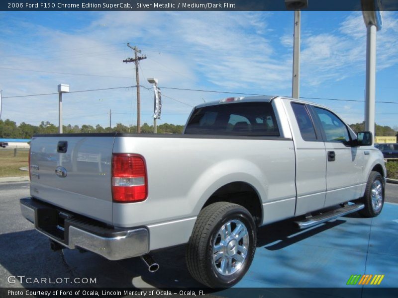 Silver Metallic / Medium/Dark Flint 2006 Ford F150 Chrome Edition SuperCab