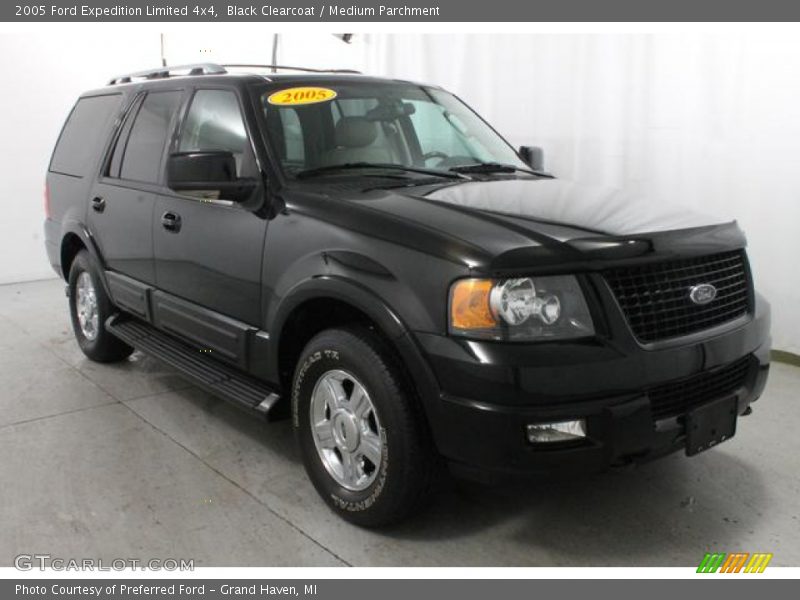 Black Clearcoat / Medium Parchment 2005 Ford Expedition Limited 4x4