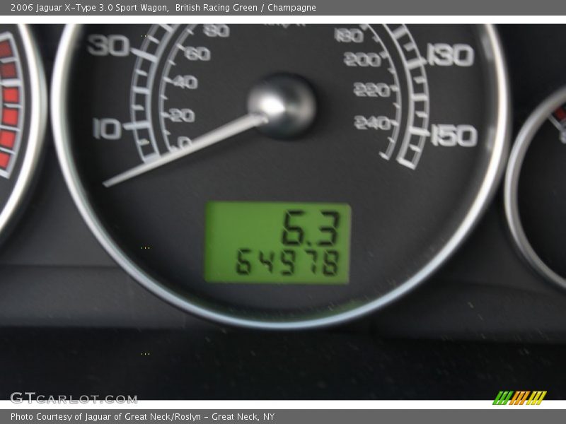 British Racing Green / Champagne 2006 Jaguar X-Type 3.0 Sport Wagon
