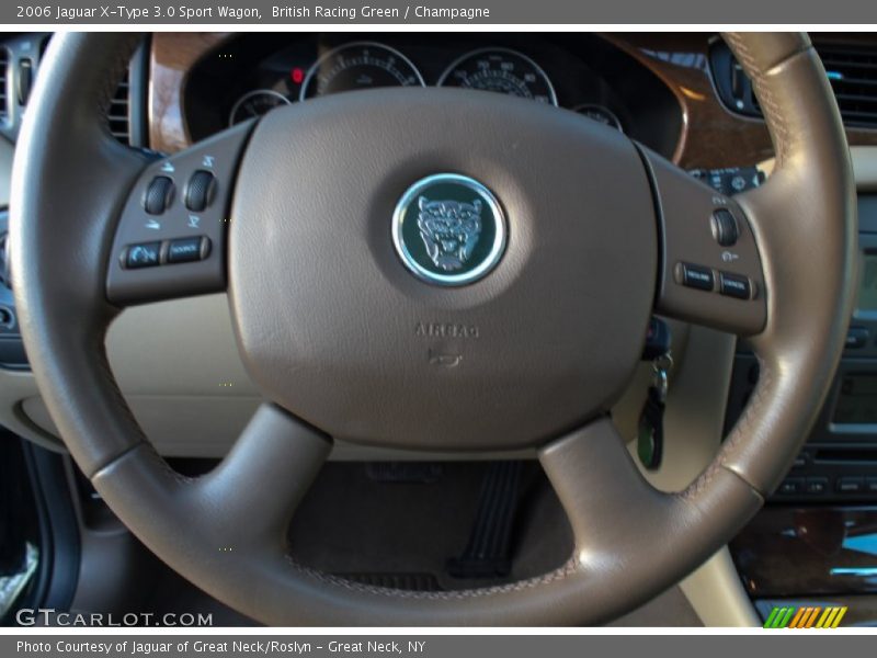  2006 X-Type 3.0 Sport Wagon Steering Wheel