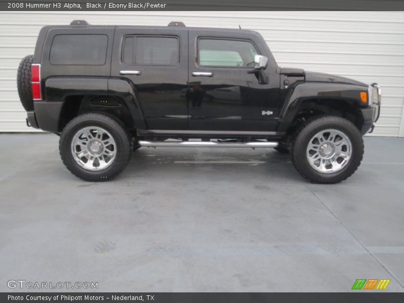  2008 H3 Alpha Black