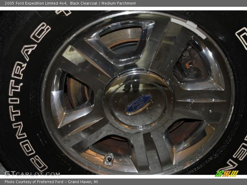 Black Clearcoat / Medium Parchment 2005 Ford Expedition Limited 4x4