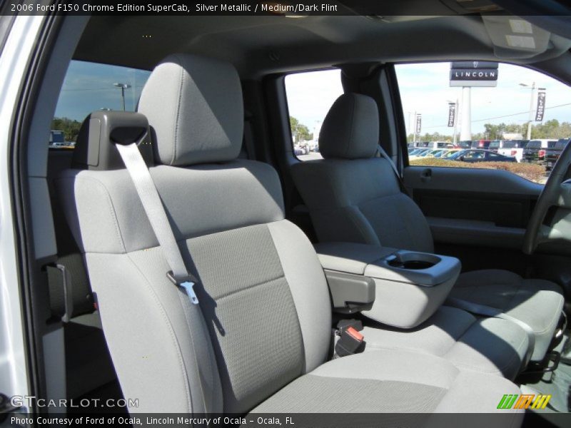 Silver Metallic / Medium/Dark Flint 2006 Ford F150 Chrome Edition SuperCab