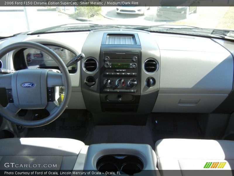 Silver Metallic / Medium/Dark Flint 2006 Ford F150 Chrome Edition SuperCab