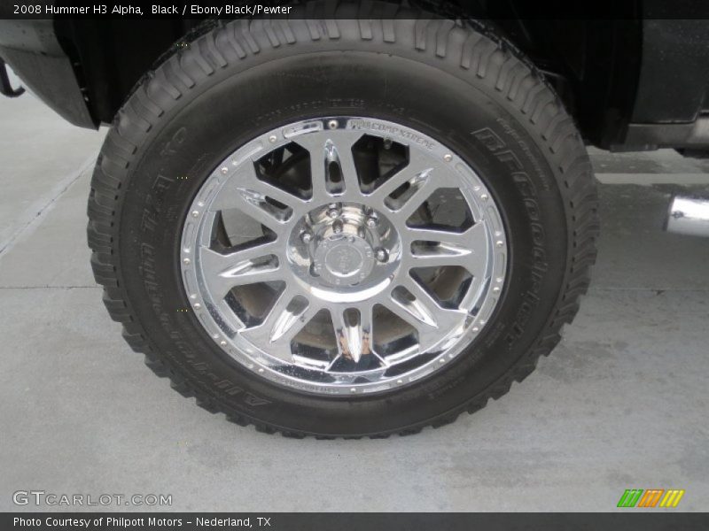 Custom Wheels of 2008 H3 Alpha