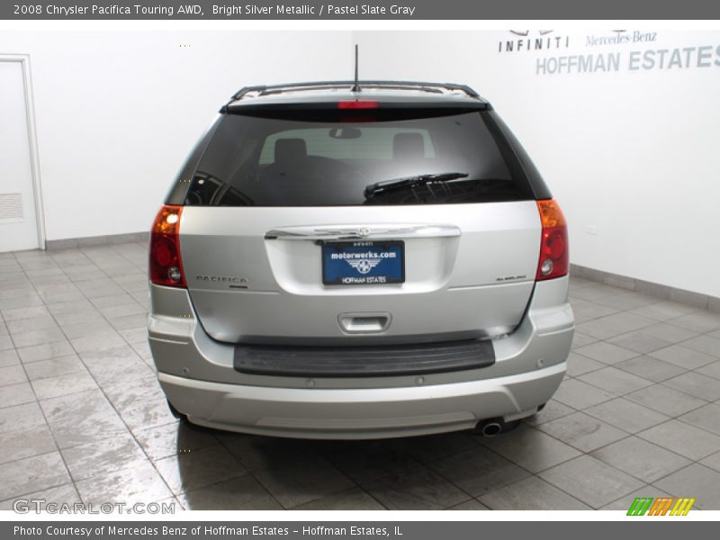 Bright Silver Metallic / Pastel Slate Gray 2008 Chrysler Pacifica Touring AWD