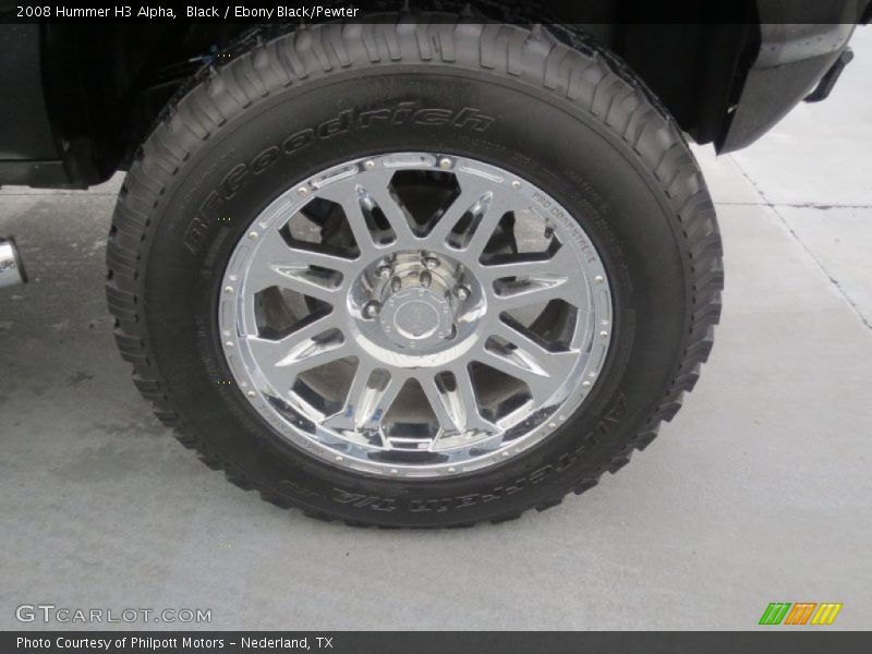 Custom Wheels of 2008 H3 Alpha