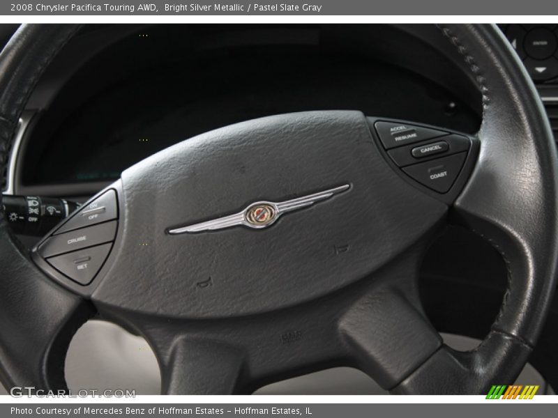 Bright Silver Metallic / Pastel Slate Gray 2008 Chrysler Pacifica Touring AWD