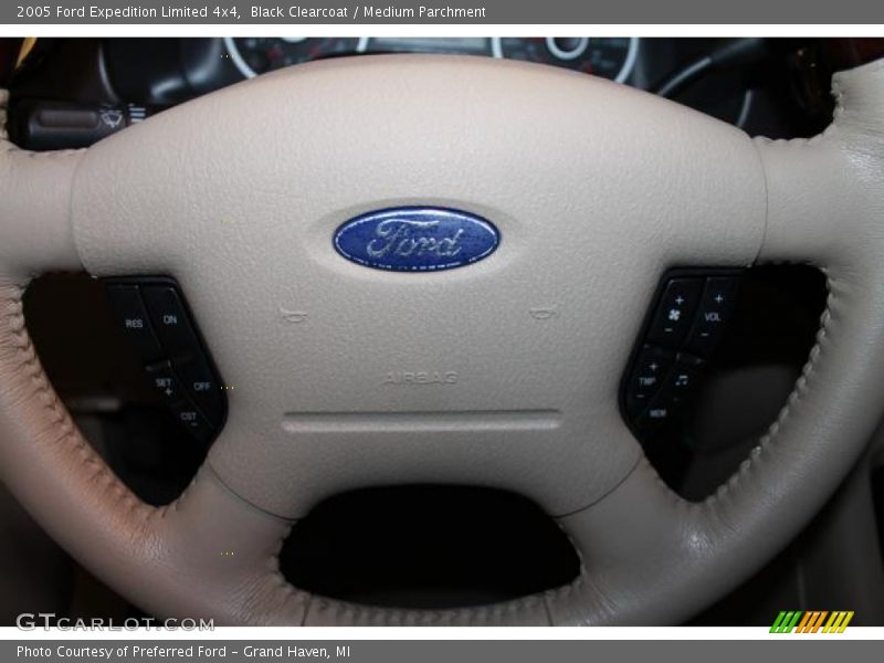Black Clearcoat / Medium Parchment 2005 Ford Expedition Limited 4x4
