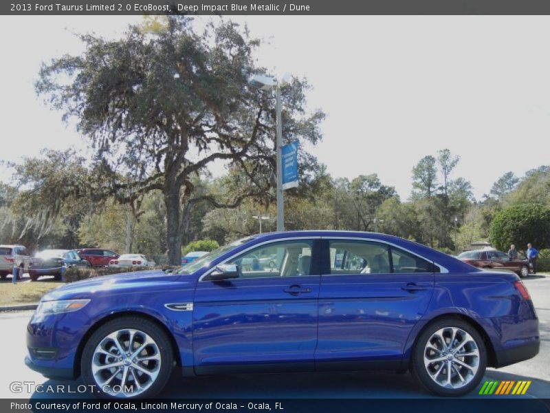  2013 Taurus Limited 2.0 EcoBoost Deep Impact Blue Metallic