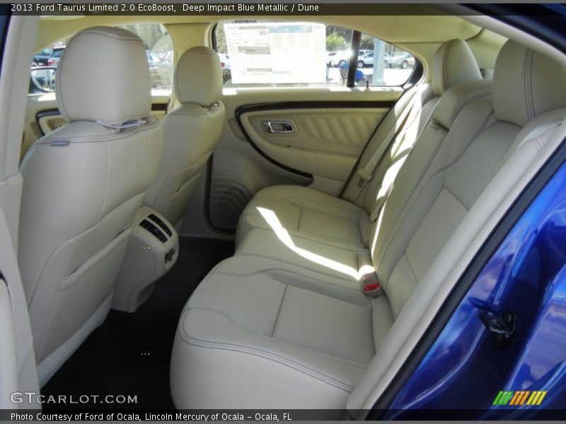 Rear Seat of 2013 Taurus Limited 2.0 EcoBoost
