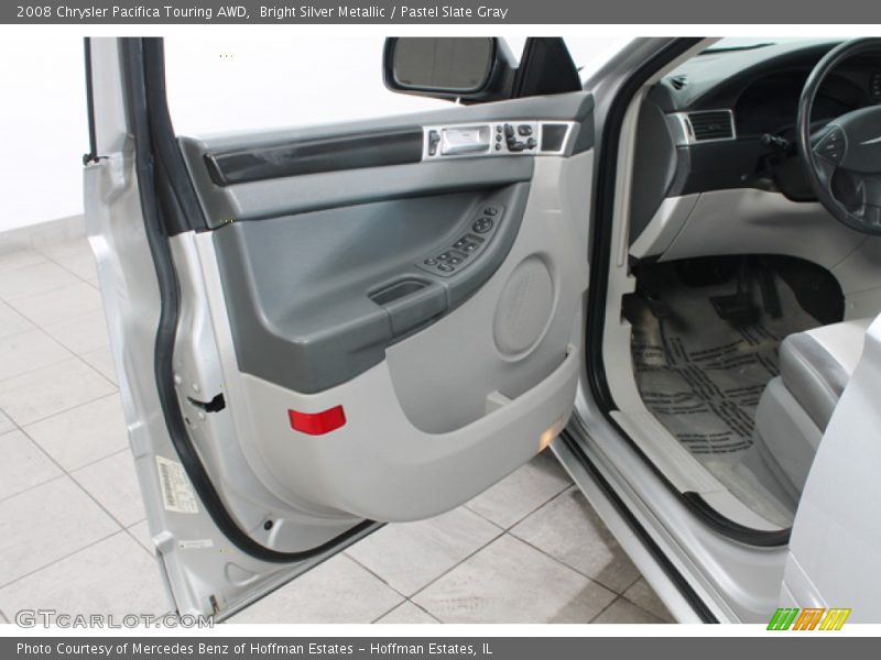 Bright Silver Metallic / Pastel Slate Gray 2008 Chrysler Pacifica Touring AWD