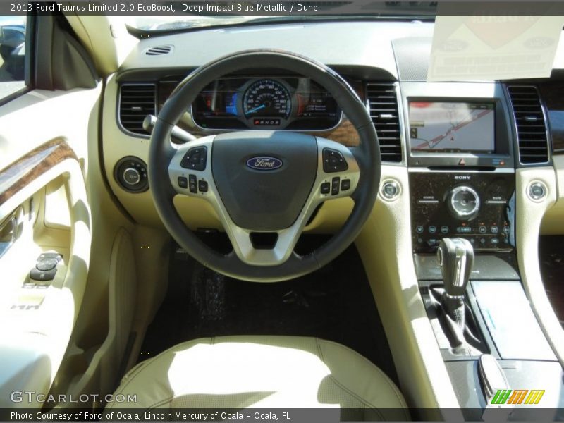 Dashboard of 2013 Taurus Limited 2.0 EcoBoost
