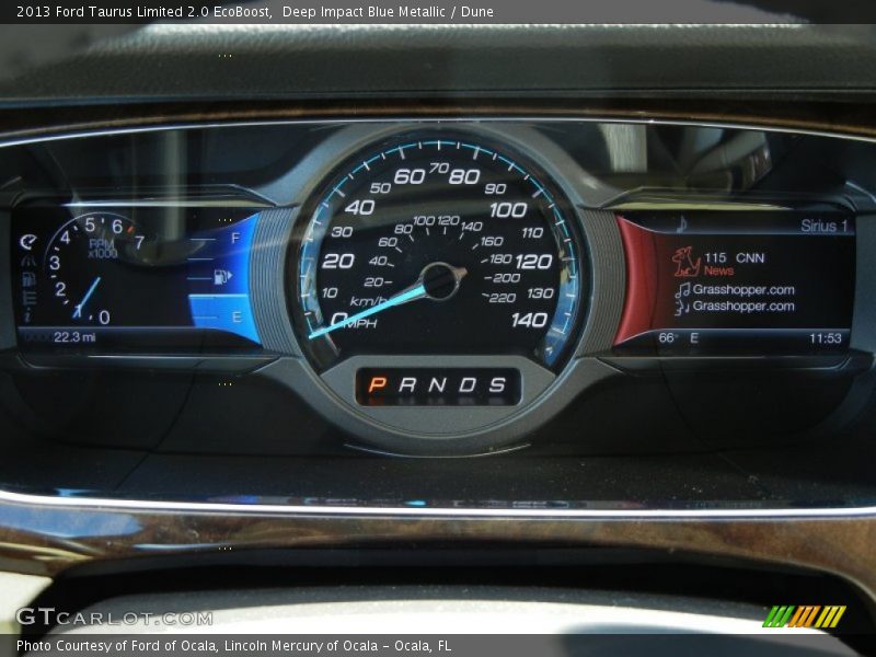  2013 Taurus Limited 2.0 EcoBoost Limited 2.0 EcoBoost Gauges