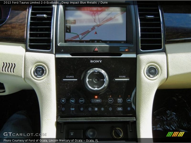 Controls of 2013 Taurus Limited 2.0 EcoBoost