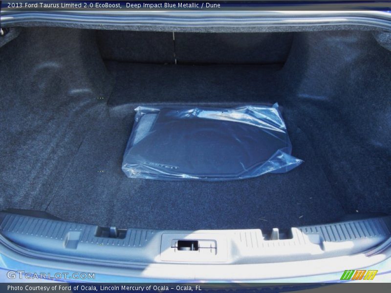 2013 Taurus Limited 2.0 EcoBoost Trunk