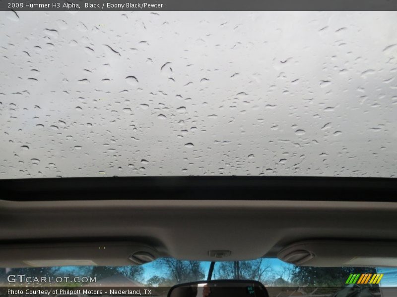 Black / Ebony Black/Pewter 2008 Hummer H3 Alpha