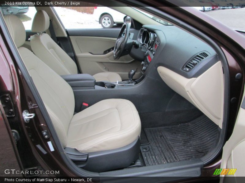  2011 Optima EX Beige Interior