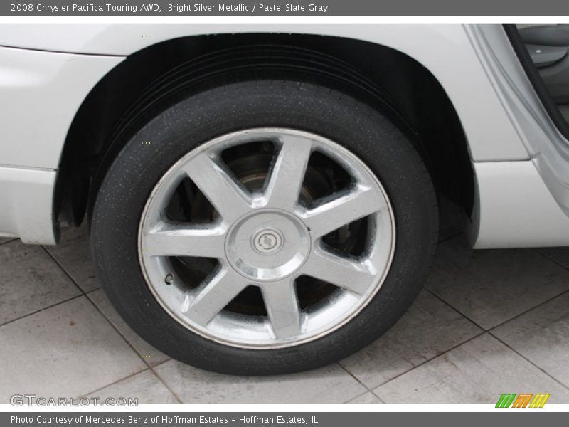 Bright Silver Metallic / Pastel Slate Gray 2008 Chrysler Pacifica Touring AWD