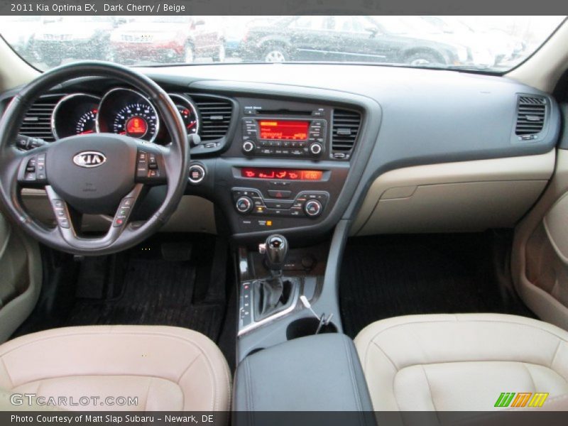 Dashboard of 2011 Optima EX