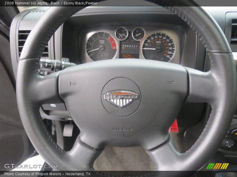  2008 H3 Alpha Steering Wheel