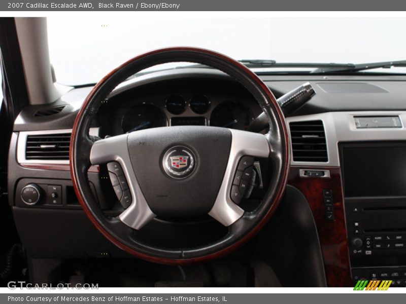 Black Raven / Ebony/Ebony 2007 Cadillac Escalade AWD