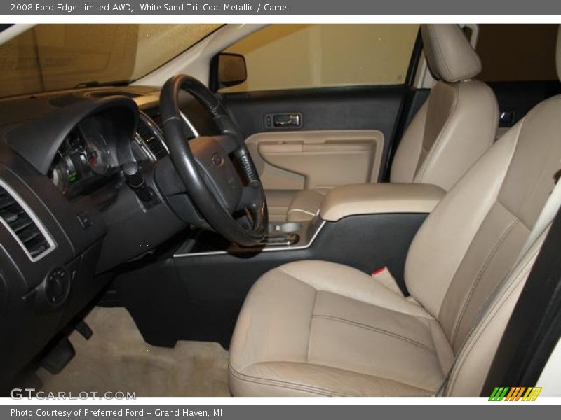 Front Seat of 2008 Edge Limited AWD