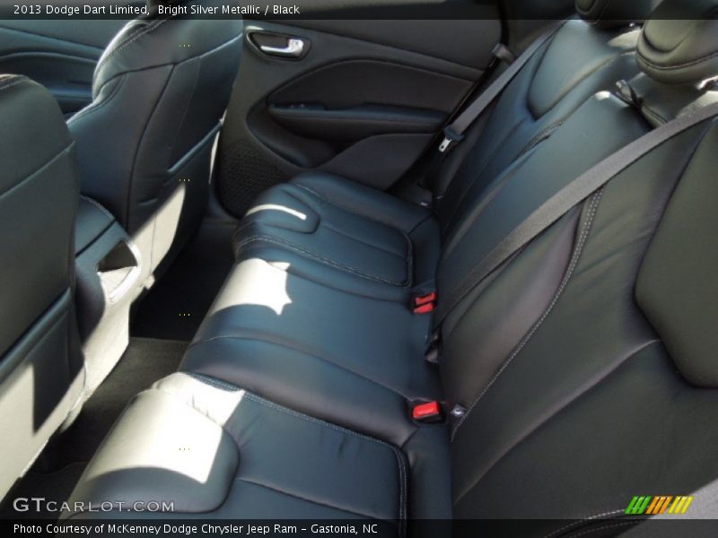 Bright Silver Metallic / Black 2013 Dodge Dart Limited