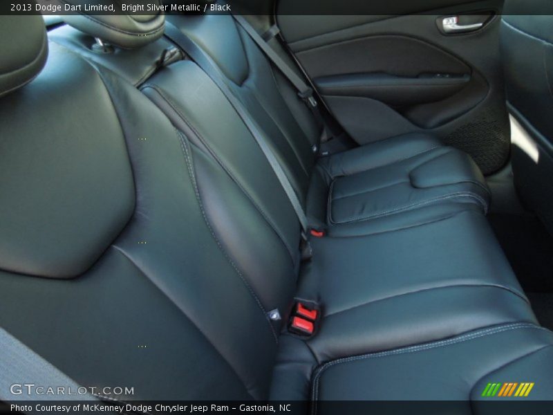 Bright Silver Metallic / Black 2013 Dodge Dart Limited