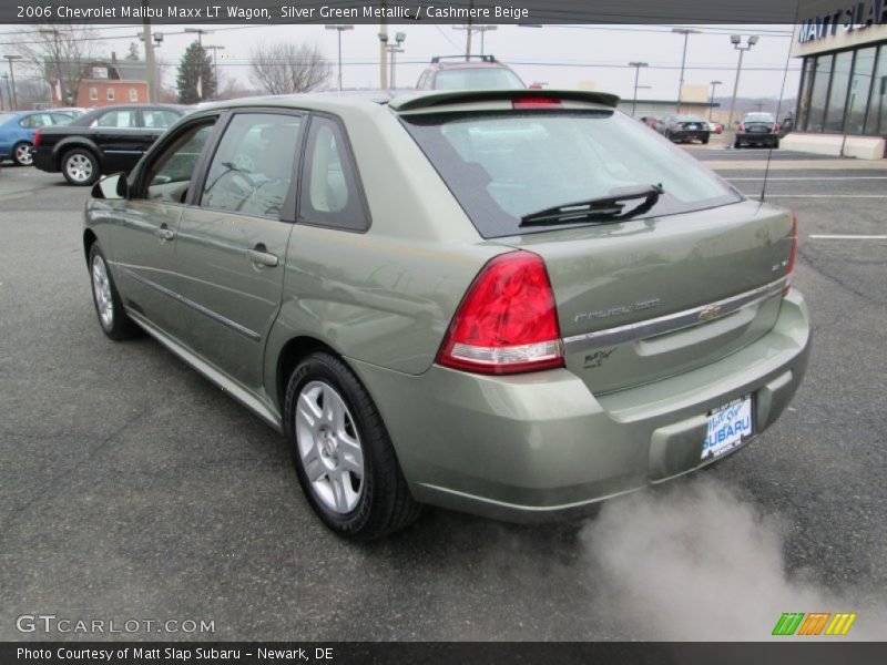 Silver Green Metallic / Cashmere Beige 2006 Chevrolet Malibu Maxx LT Wagon