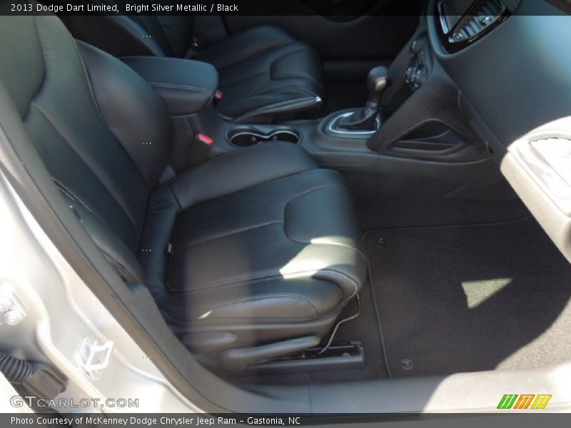 Bright Silver Metallic / Black 2013 Dodge Dart Limited