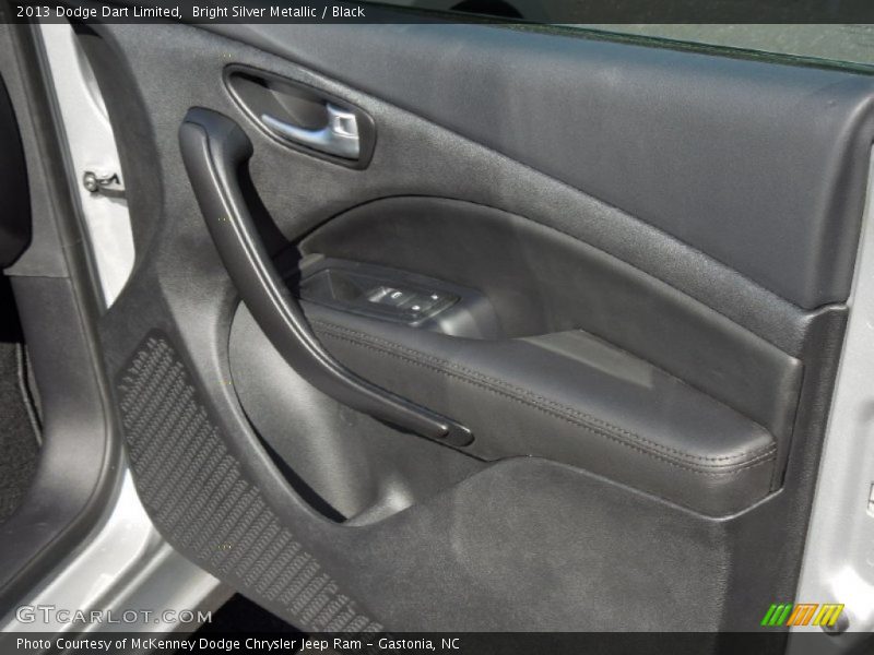 Bright Silver Metallic / Black 2013 Dodge Dart Limited