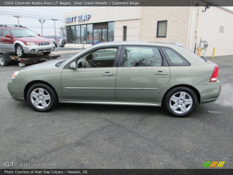 Silver Green Metallic / Cashmere Beige 2006 Chevrolet Malibu Maxx LT Wagon