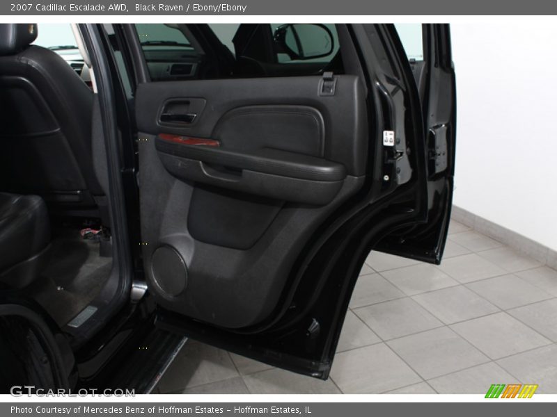 Black Raven / Ebony/Ebony 2007 Cadillac Escalade AWD