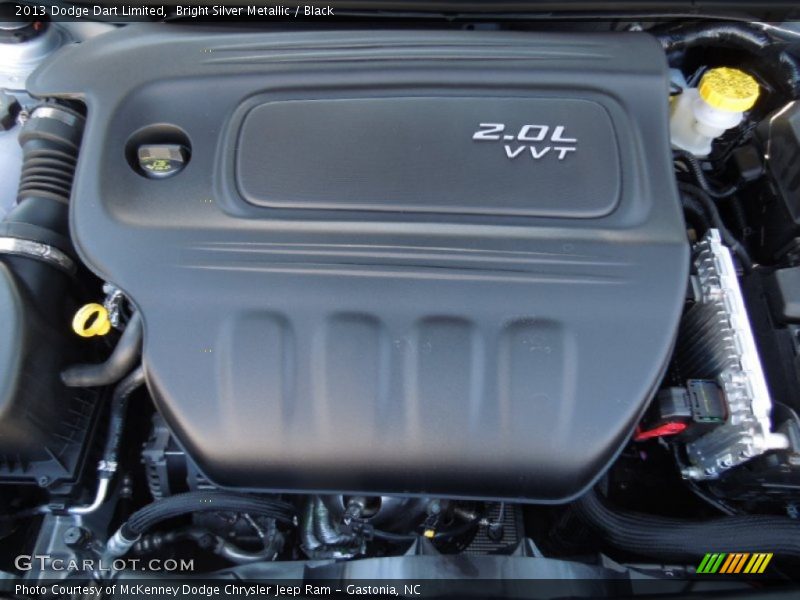 Bright Silver Metallic / Black 2013 Dodge Dart Limited