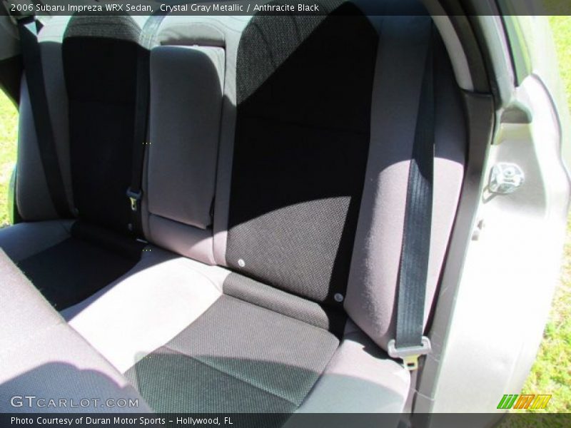 Crystal Gray Metallic / Anthracite Black 2006 Subaru Impreza WRX Sedan