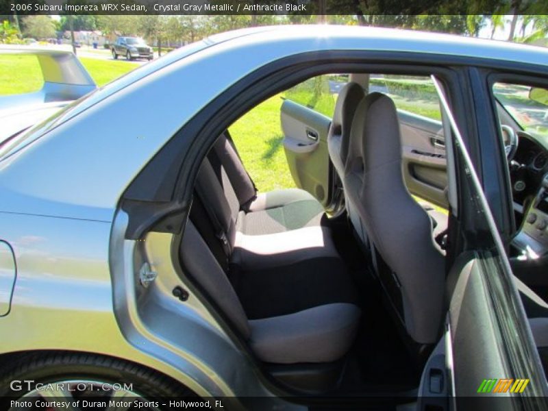 Crystal Gray Metallic / Anthracite Black 2006 Subaru Impreza WRX Sedan