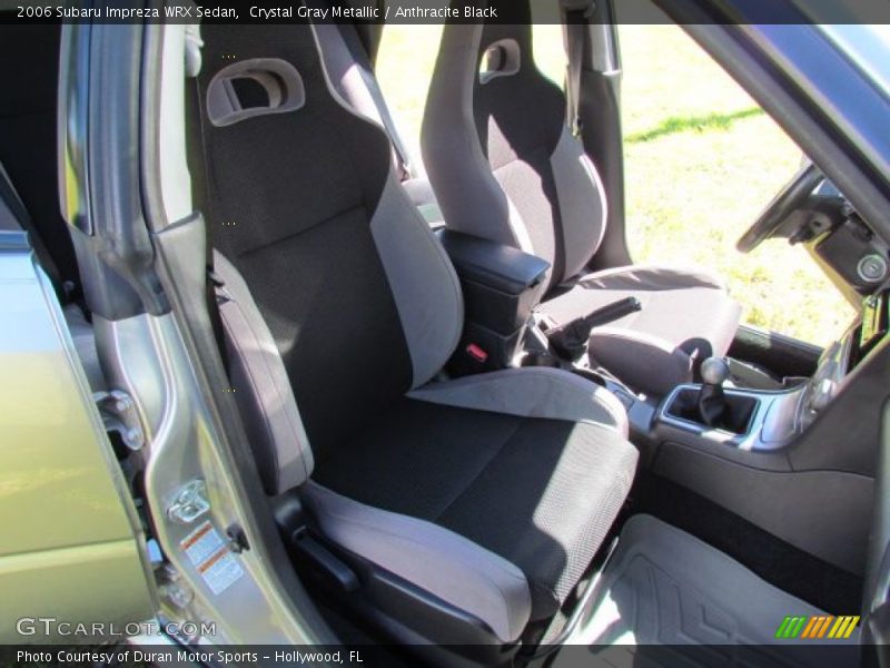 Crystal Gray Metallic / Anthracite Black 2006 Subaru Impreza WRX Sedan