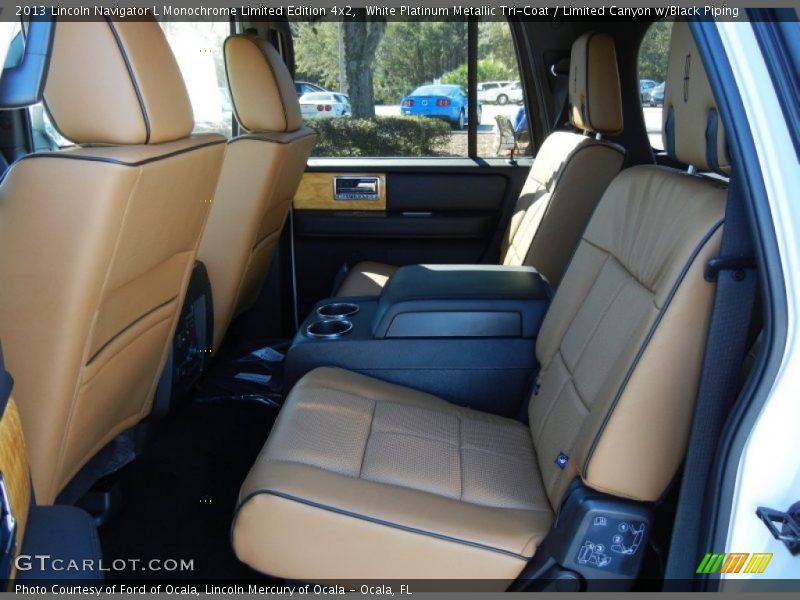 Rear Seat of 2013 Navigator L Monochrome Limited Edition 4x2