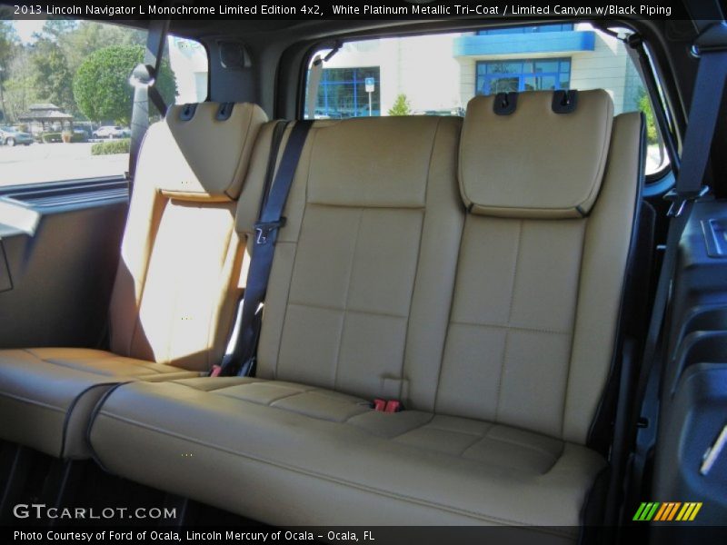 Rear Seat of 2013 Navigator L Monochrome Limited Edition 4x2